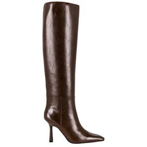 Jeffrey Campbell Sincerely Boots in Brown 9 New Womens Knee High Heels